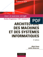 Architecture Des Machines Et Des Systèmes Informatiques