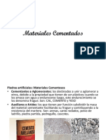 Materiales Cementados