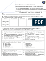 Prueba 1° Medio EVOLUCION S.R. FORMA B Modificadas