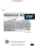 Pedestrian Bridge Design Aashto 2015 Interim 