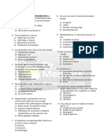 1 Medicine MCQs - CNS