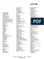 Listado de Insumos Quimicos Idsa Sa