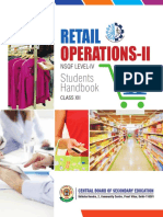 Retail Operations - XII