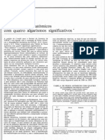 Tabela de Pesos Atomicos Com Quatro Algarismos Significativos