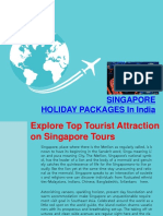 Singapore Tour Packages in India