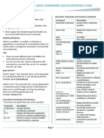 Dcat Linux Commands Quick Reference Card Battle Card v3