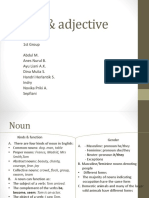 Noun & Adjective