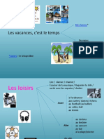 Les Loisirs Powerpoint