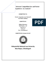 Relationship Between Competition Law and Sector Regulators: An Analysis