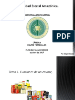 Funciones Del Envase, Tipos de Envases-1