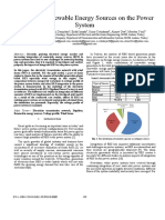 Effects of Renewable Energy Sources On The Power System