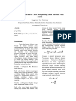 Aplikasi Statistik Fermi Dirac