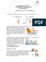 Taller Aplicaciones - Leyes de Newton 2 PDF