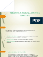 DEFORMACIÓN DE LA CORTEZA TERRESTRE Final