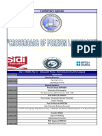 Conference Agenda