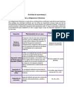 Contribuyentes y Obligaciones Tributarias