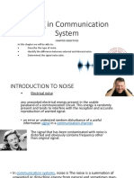 Chapter 2 - Noise in Communication System