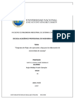 Diagrama de Flujo y de Operación y Dap para La Elaboración de Mermelada de Naranja