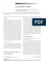 Guideline: The Laboratory Diagnosis of Malaria