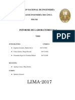 Informe Quimica N°4 FIM UNI