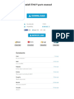 Gradall 534d 9 Parts Manual