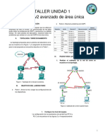 TALLERproblemas de OSPFv2 Avanzado de Area Unica