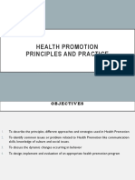 Health Promotion LO1&2