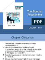 The External Assessment: Chapter Three