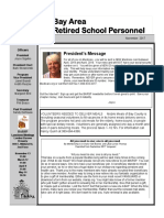 Bay Area Retired School Personnel: President's Message