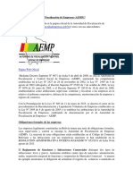 Que Es La Autoridad de Fiscalización de Empresas (AEMP) ?