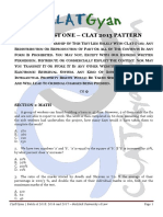 Test One - CLATGyan PDF