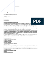 Empresas Alimentarias en Peru 2014