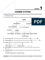 1 - Number System (Maths)