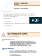 2 - Teorias de Restauro PDF