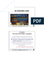 Design Cooling Load: No More "Survival of The Fittest" Occupant?