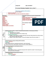 Lesson Plan Templateletter Number