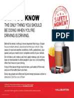 Did You Know: The Only Thing You Should Be Doing When You'Re Driving Is Driving