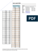 Aerobus Schedule Apr 2010 1