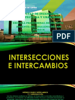 Interseccion y Intercambio