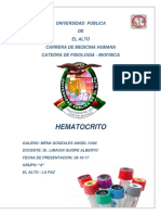  Informe Hematocrito