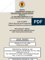 Death and TPPD Benefits Claim