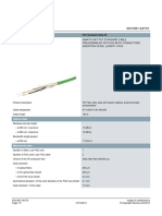 Product Data Sheet 6XV1861-3AT10: Product-Type Designation PCF Standard Cable GP