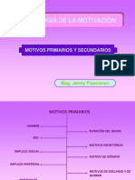 8 Octava Clase - Motivos Primarios y Secundarios