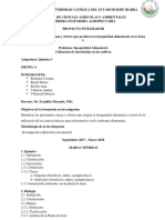 Determinación de Las Causas y Efectos Que Producen La Inseguridad Alimentaria en La Zona 1