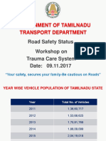 Mr. Dayanand Kataria, IAS Transport Commissioner Road Safety Status