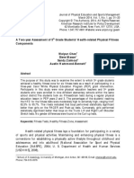 A Two-Year Assessment of 5 Grade Students' Health-Related Physical Fitness Components