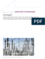 Capacitive Voltage Transformers (CVT) For HV Measurements - EEP