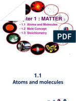 1.1 Atoms and Molecules