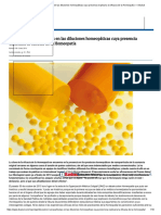 Descubren Nanopartículas en Las Diluciones Homeopáticas Cuya Presencia Explicaría La Eficacia de La Homeopatía - DSalud