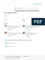 Supply Chain Management Literature Review and Some